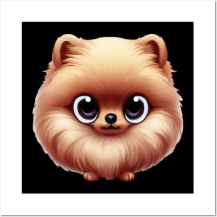 Playful Pomeranian Posters and Art